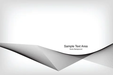 Modern Abstract Wave Pattern, Vector Background Stock Illustration