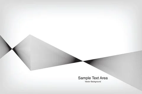 Modern Abstract Wave Pattern, Vector Background Illustrazione stock