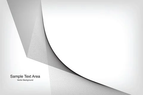 Modern Abstract Wave Pattern, Vector Background Stock Illustration