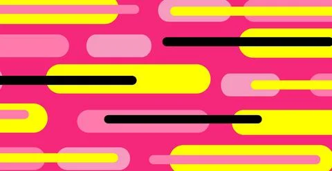 Modern abstraction, composition made of various rounded shapes of lines in co 스톡 일러스트