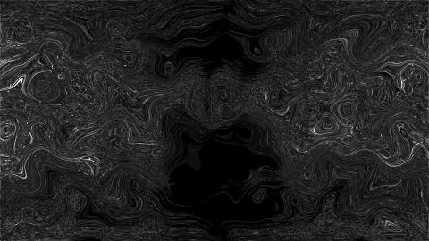 Modern abstraction with many thin matted curves with diffusion effect, 3d render Illustrazione stock