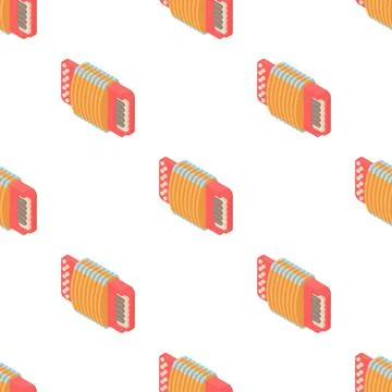 Modern accordion pattern seamless vector Illustrazione stock