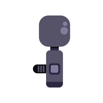Modern action camera capturing extreme sports moments Stock Illustration
