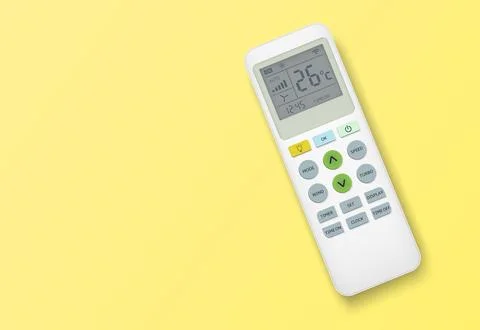 Modern air conditioner remote control イラスト素材