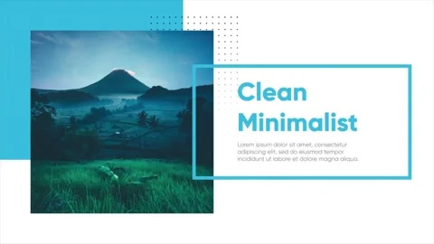 Modern &amp;amp; Clean Presentation After Effects stock