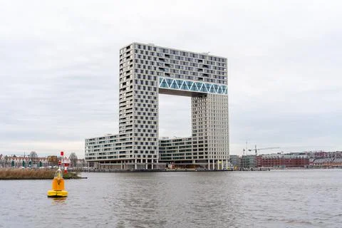 Modern Amsterdam Architecture Stock Photos