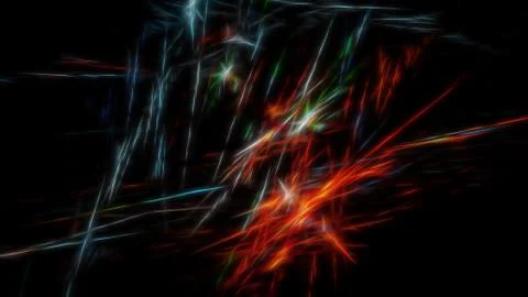 Modern and elegant background with colored stripes Stock Illustration