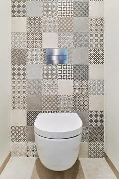 Modern and stylish bathroom design 写真素材