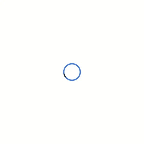 Modern Animated Blue Loading Circle Spinner Icon Looping Seamlessly on Clea.. Vídeo Stock 329210909