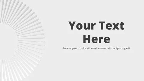 Modern animated motion background. Rotating white circle of petals Stock Footage 303867632