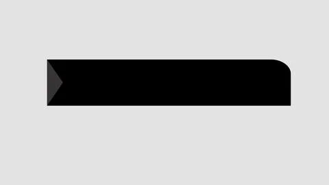 Modern animation lower third. Smooth movement animation of the cool designe.. Stock Illustration