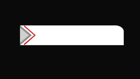 Modern animation lower third. Smooth movement animation of the cool designe.. Stock Illustration