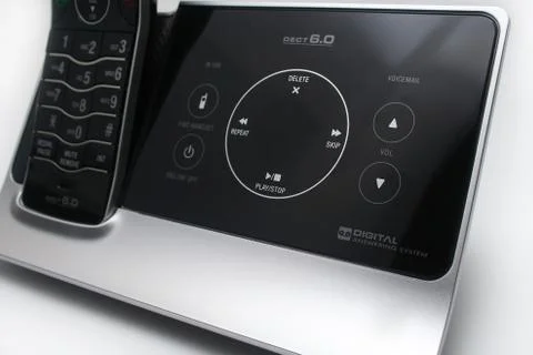 Modern answering machine Foto stock