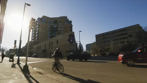 Modern apartment building Stock Footage 232870044
