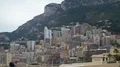 Modern apartment buildings at foot of cliff in Monaco, housing real estate 4k or 4k+ Resolution