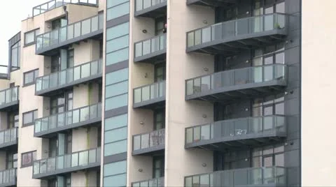 Modern Apartments Stock Footage 10884473