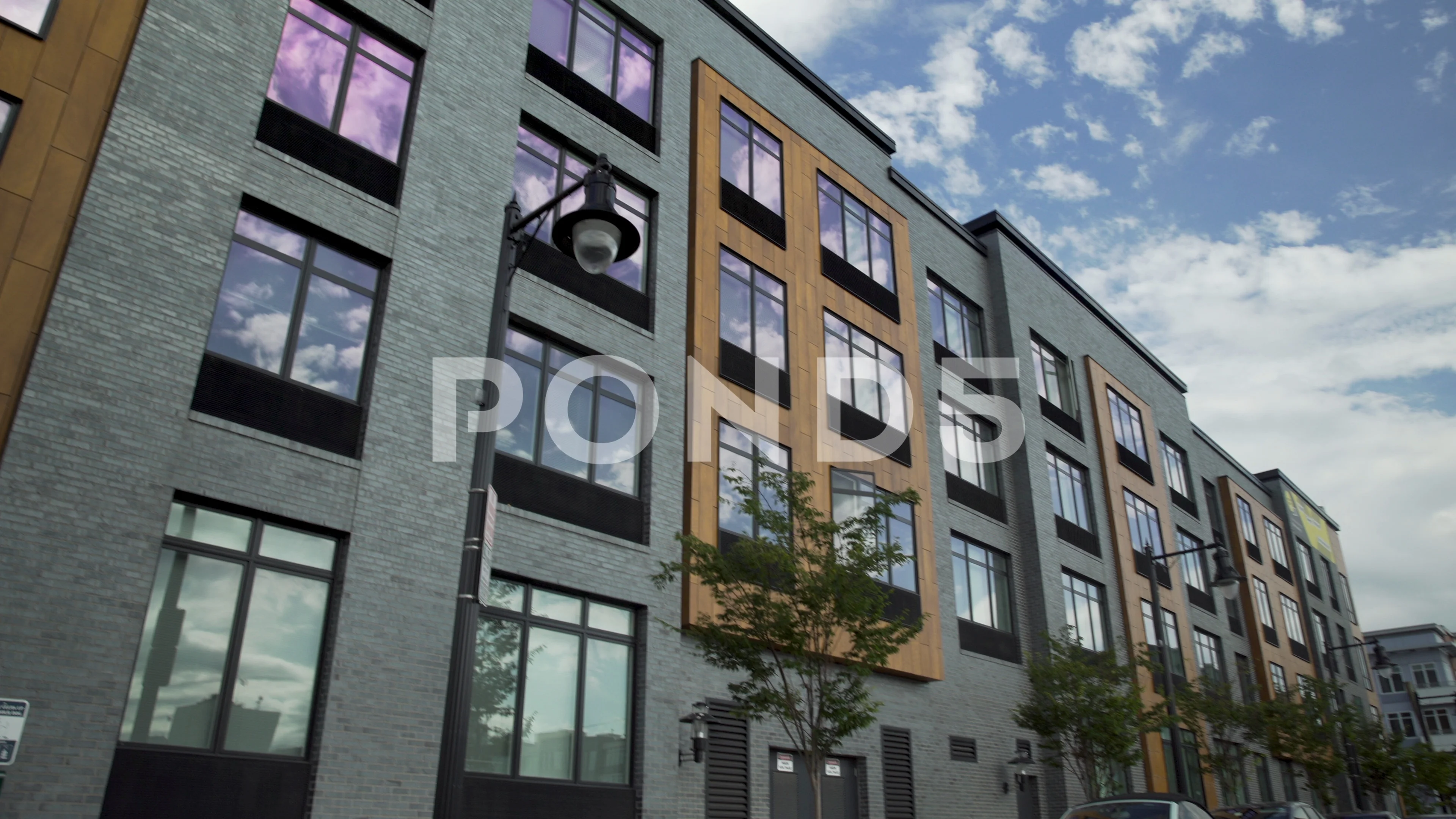 Modern Apartments Harrison Nj Stock Video 94275305