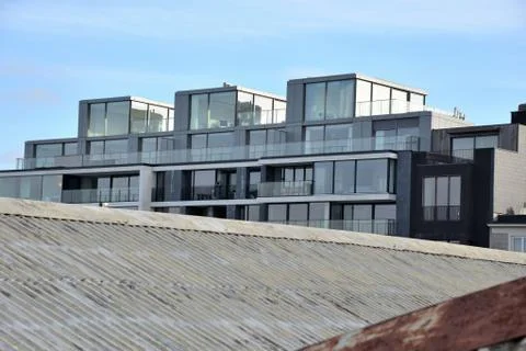 Modern Apartments Stock Photos