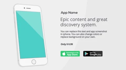 Modern App Promo Stock After Effects