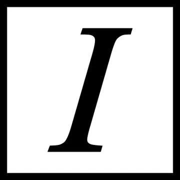 Modern  application icon in black and white Stock Illustration