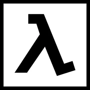 Modern  application icon in black and white Stock Illustration
