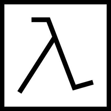 Modern  application icon in black and white Stock Illustration