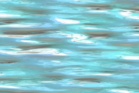 Modern aqua surface digital drawn background or texture illustration Stock Illustration
