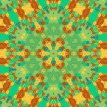Modern Arabesque ethnic texture design Stock Illustration