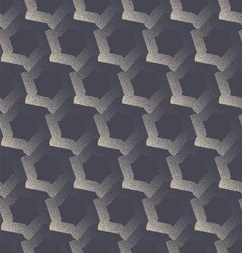 Modern Arabesque Lattice Seamless Pattern Vector Abstract Background イラスト素材