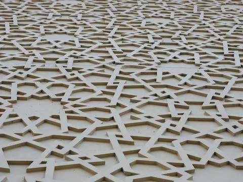 Modern arabesque pattern background Stock Photos