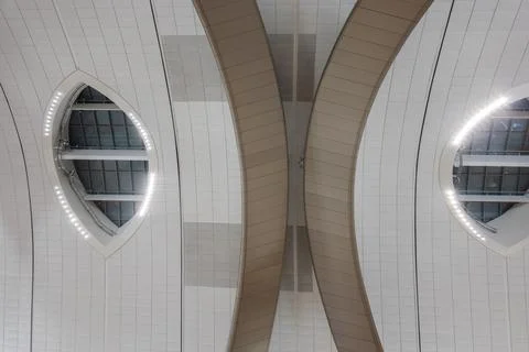 Modern architectural feature pattern Stock Photos