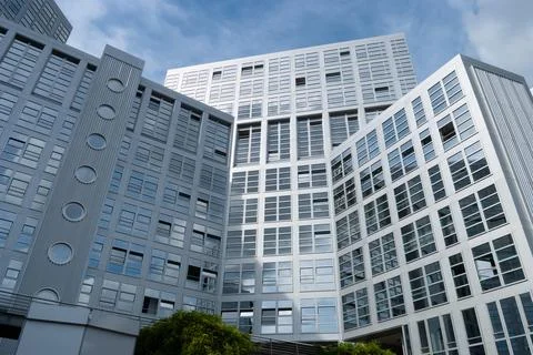Modern Architectural Splendor Stock Photos
