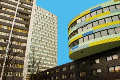 Modern architecture in berlin Stock Photos