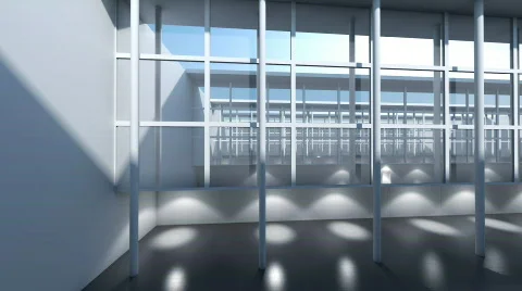 Modern architecture building animation Video stock 630123