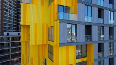 Modern Architecture Of The Building Stock Footage 220010561