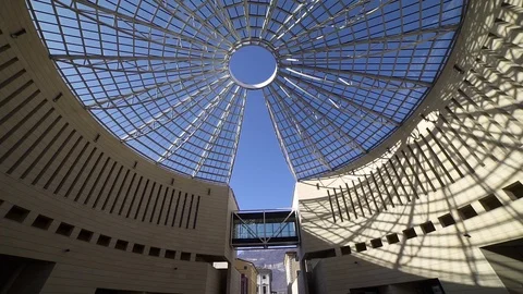 Modern architecture building view Stock Footage 86320142