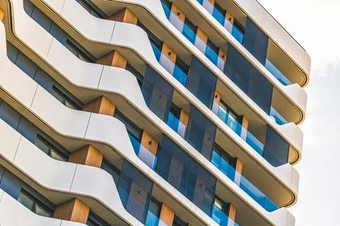 Modern architecture close-up 스톡 사진