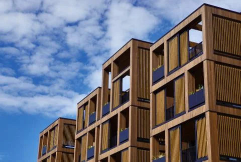 Modern architecture concepct. Stock Photos