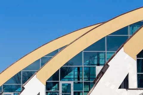 Modern architecture elements Foto stock