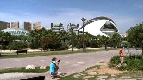 Modern architecture Stock Footage 5505491