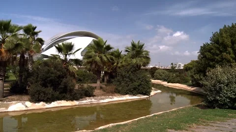 Modern architecture Stock Footage 5505504