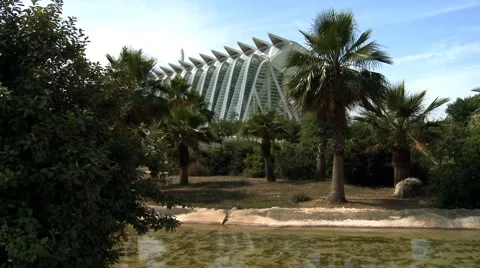 Modern architecture Stock Footage 5505519