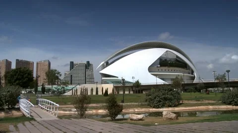 Modern architecture Stock Footage 5505522