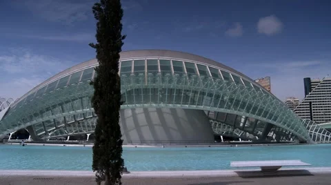 Modern architecture Stock Footage 5505567