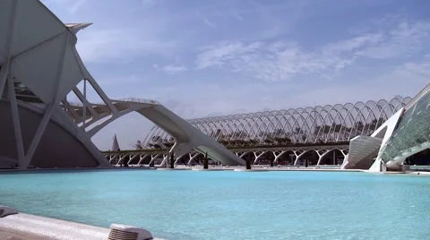 Modern architecture Stock Footage 5505571