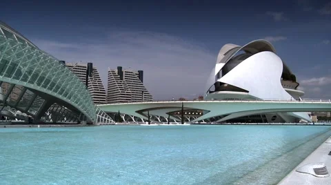 Modern architecture Stock Footage 5505732