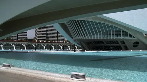 Modern architecture Stock Footage 5505783