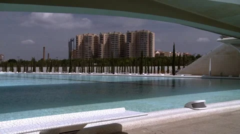 Modern architecture Stock Footage 5505863