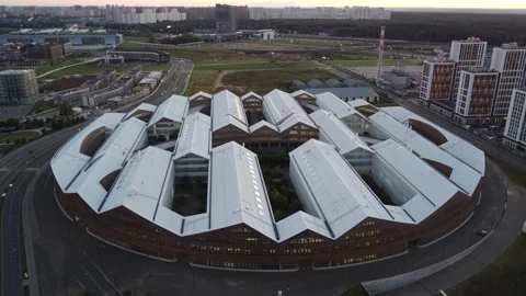 Modern architecture. 스톡 동영상 242184595