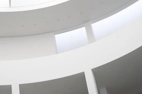 Modern architecture interior Stock Photos